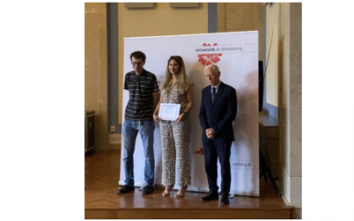Le Prix de la Société des Amis des Universités de l’Académie de Strasbourg pour Sirine Zallouz